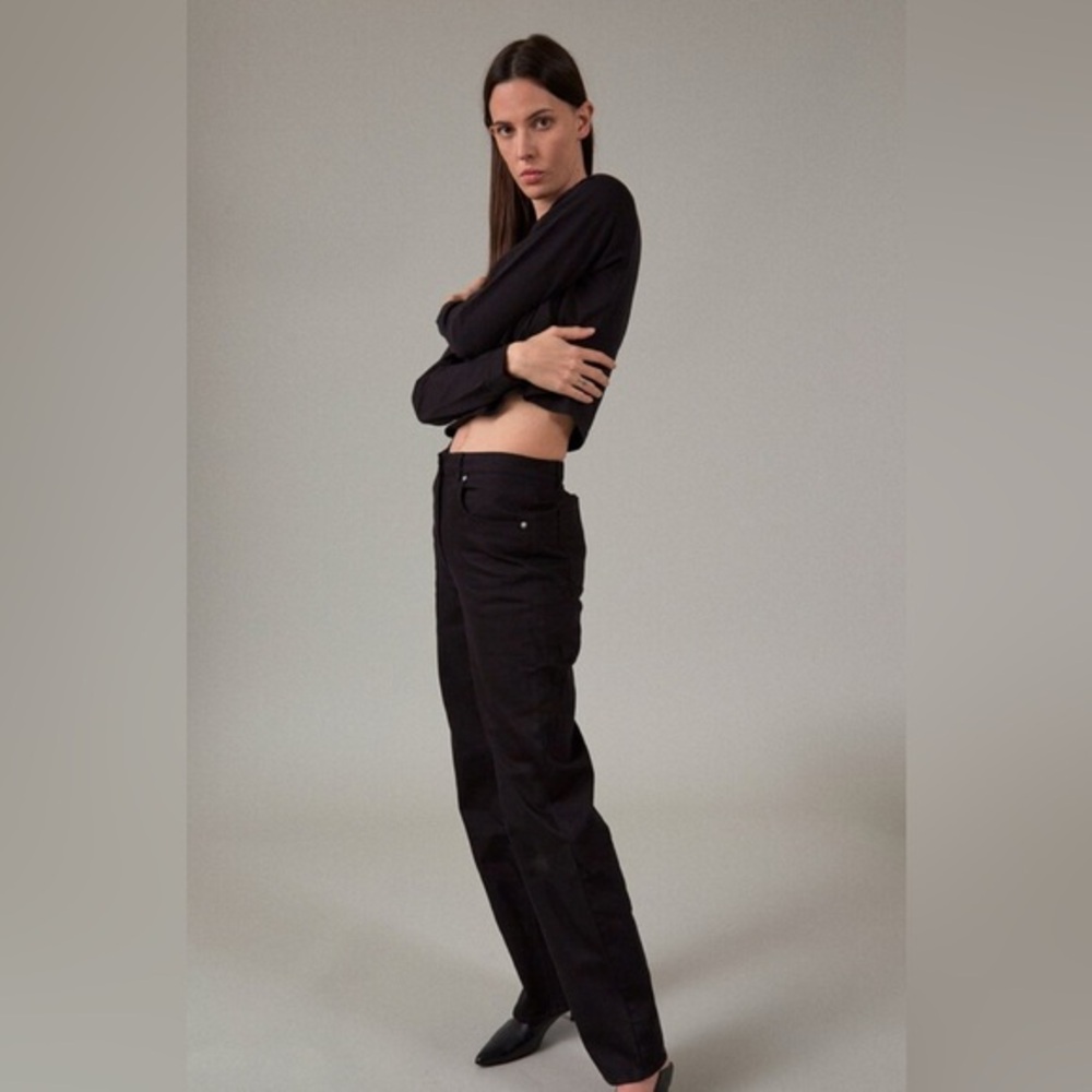 THAKOON - High Waisted Denim Pant - NEW